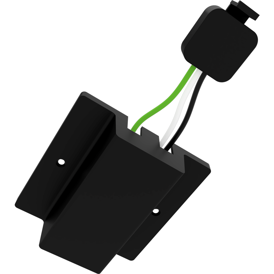 RAB Lighting Floating Canopy Feed, Black, TK-FC/B