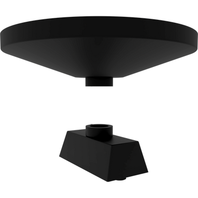 RAB Lighting Suspension Mount Canopy Kit, Black, TK-MCK/B