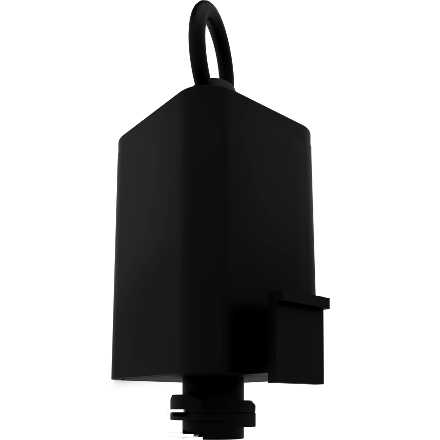 RAB Lighting Pendant Lum Adaptor, Black, TK-PLA/B