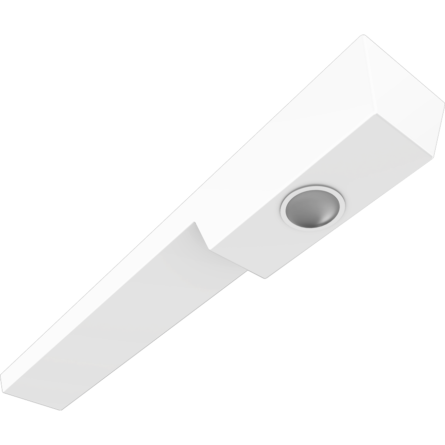 RAB Lighting Suspension End Feed Wired Cover, White, TK-SEFWC