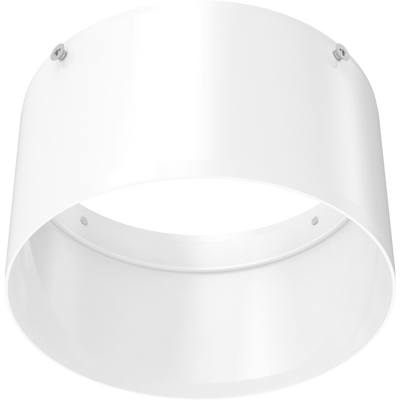 RAB Lighting TRACK22 Track Light Large, Snoot, White, TK22L-S
