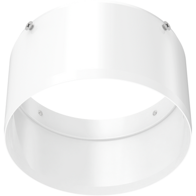 RAB Lighting TRACK22 Medium Track Light, Snoot, White, TK22M-S