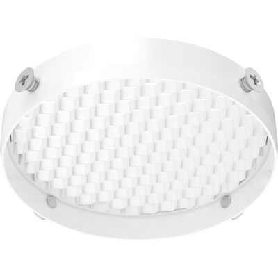 RAB Lighting TRACK22 Track Light Small, Honeycomb, White, TK22S-HC