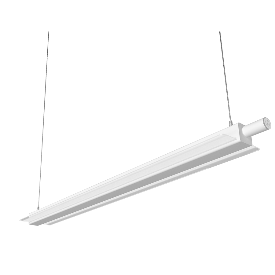 RAB Lighting TOMO 4 Ft., 24/36/48W, CCT Selectable, LightCloud Blue, White, TOMO-4/LCB