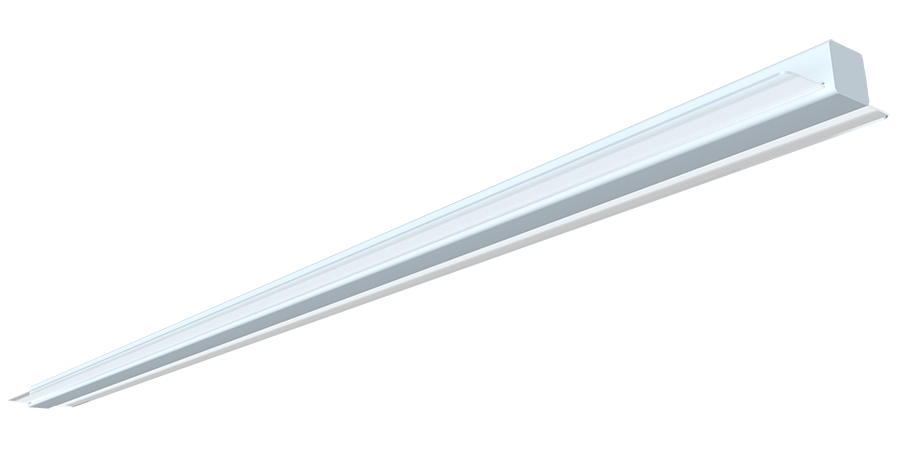 RAB Lighting TOMO LED Wrap, 8 Ft, 48/72/96W, CCT Selectable, LightCloud Controller, Battery Backup, White, TOMO-8/LC/E