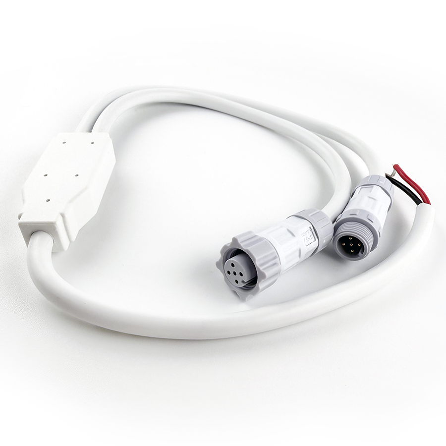 RAB Lighting Tape Light Wire Splitter, IP67, 5-Pin + 2-Pin Connectors, TPFS5