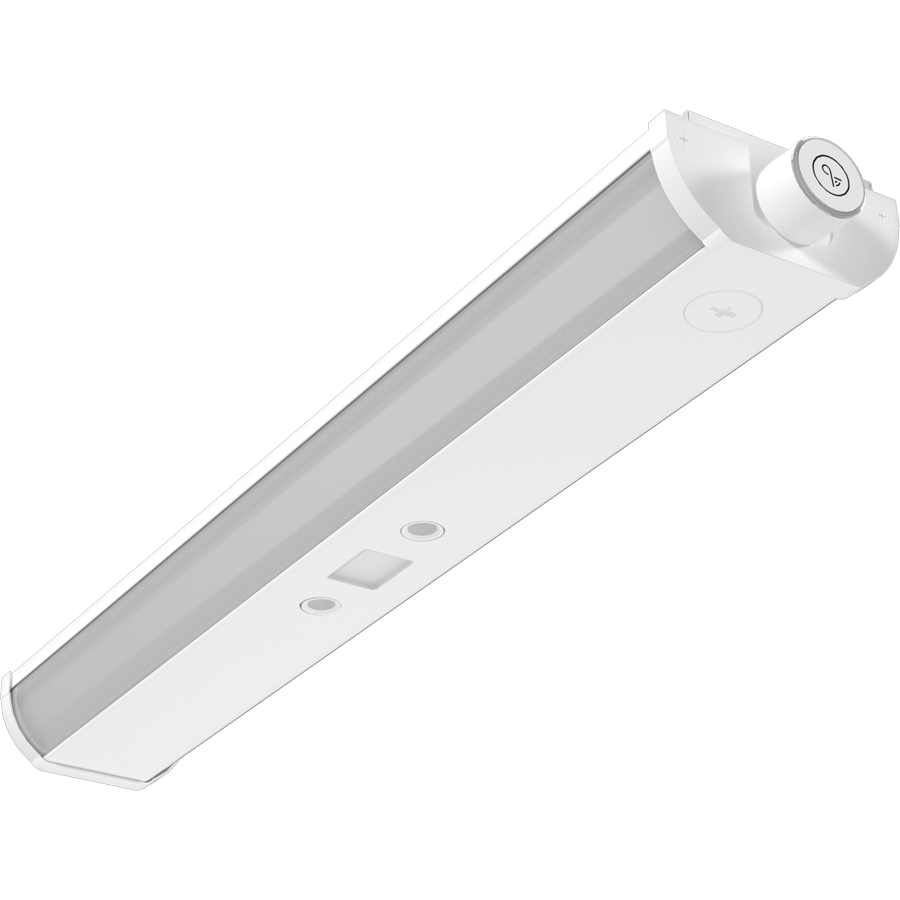 RAB Lighting TSLED2 Stairwell Light, 25/20/15W, CCT Selectable, LightCloud Blue, Ultrasonic Sensor, White, TSLED2/LCBS/US