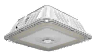 RAB Lighting VAN17 8"x8" LED Field Adjustable Canopy Light, 50 | 40 | 30W, CCT Selectable, Photocell, 120-277V, White, VAN17-50W