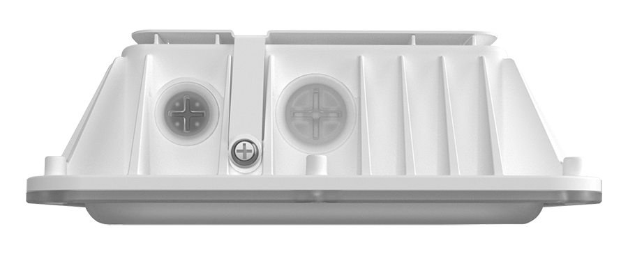 RAB Lighting VAN17 8"x8" LED Field Adjustable Canopy Light, 50 | 40 | 30W, CCT Selectable, Photocell, Battery Backup, 120-277V, White, VAN17-50W/E