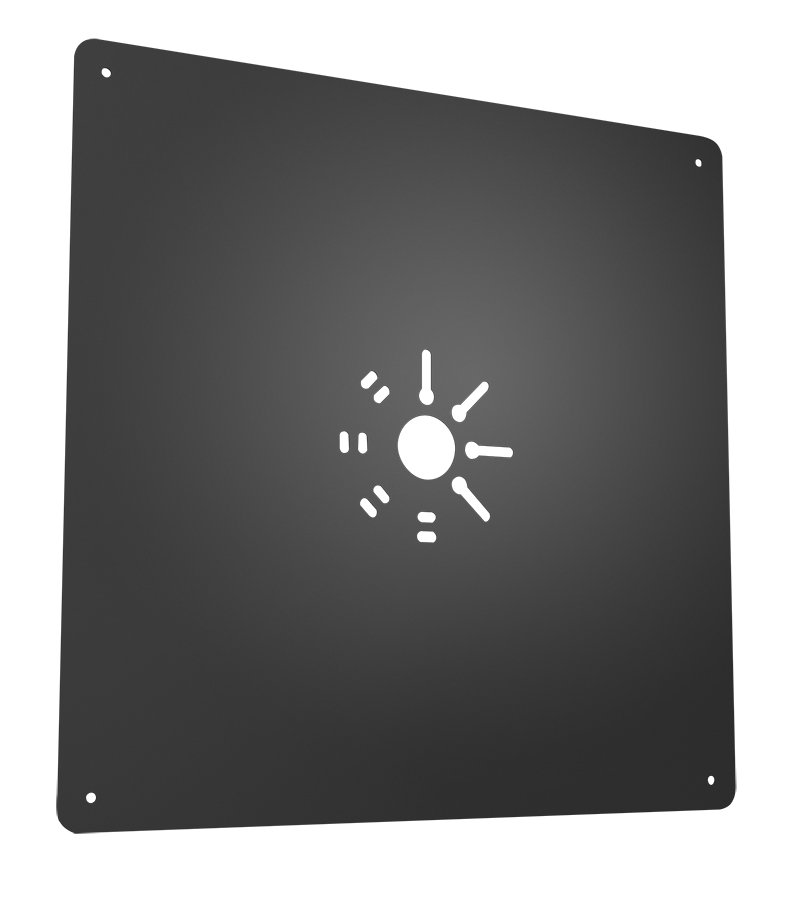 RAB Lighting VAN17 Retroplate, Bronze, VAN17PLATE