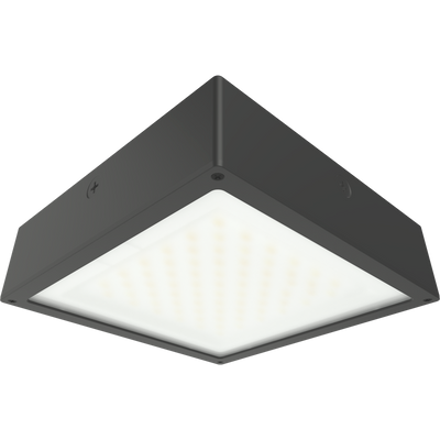 RAB Lighting VAN34 Canopy Light, 30/20/10W, CCT Selectable, Bronze, VAN34-30FFR