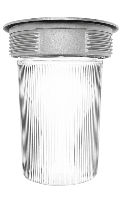 RAB Lighting VC200 Vaporproof Ceiling Light, 100W, A19, Perma Globe, VC200P