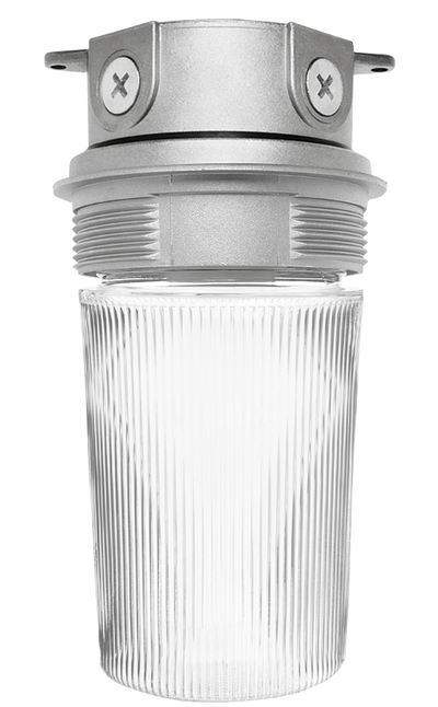 RAB Lighting VX200 Vaporproof Ceiling Fixture, 100W, PS25, 3/4 In. Box, Perma Globe, Natural, VX200P-3/4