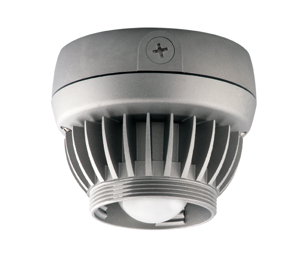 RAB Lighting 13 Watt LED Partial Vaporproof Ceiling Mount Fixture, 5000K, 729 Lumens, 120-277V, VXLED13