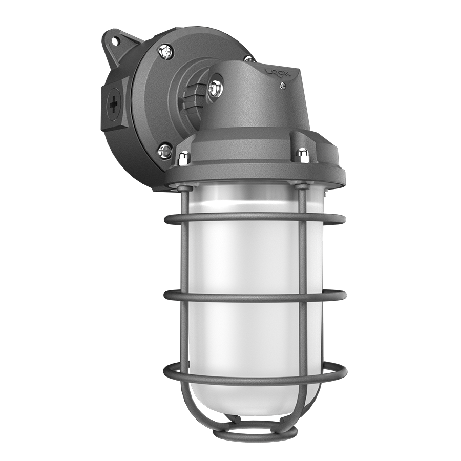 RAB Lighting VXRGB Vapor Tight Fixture, 26/18/12W, CCT Selectable, RGB Adjustable, VXRGB26