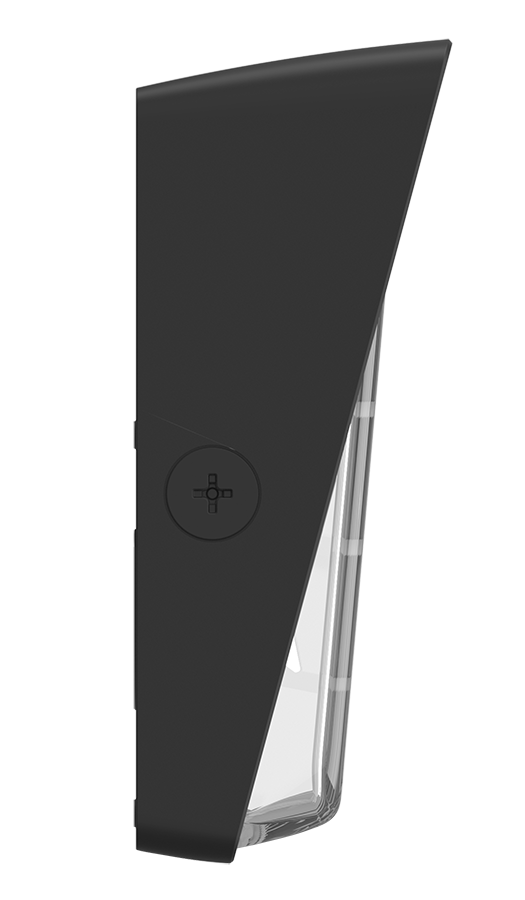 RAB Lighting W34 Field-Adjustable Slim LED Wall Pack, 150 | 100 | 75W, CCT Selectable, 120-277V, W34L