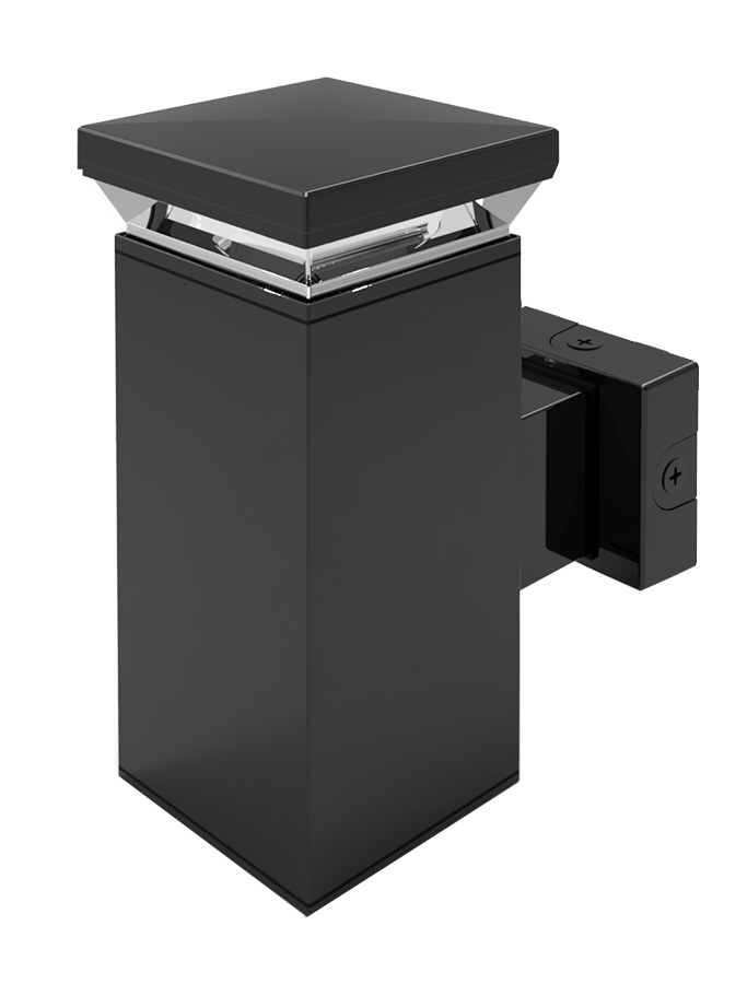 RAB Lighting WBLED18N Arch Sconce Square, 18W, 4000K, 277V, Wall Mount, Bronze, WBLED18N/PCS2