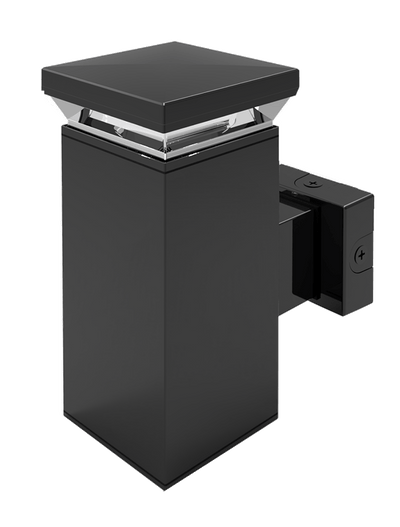 RAB Lighting 18 Watt Square LED Sconce, 4000K, 1,888 Lumens, 120-277V, Bronze, WBLED18N