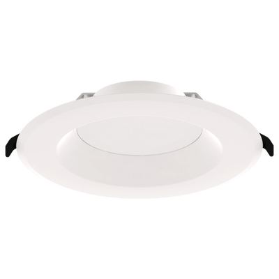 RAB Lighting 6" Deep Regress LED Wafer Downlight, Smooth Reflector, CCT Selectable, 120V, White, WFD6