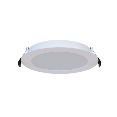 RAB Lighting Wafer 6 In. Recessed Downlight, 13W, CCT Selectable, Smooth White Trim, WFR17-6