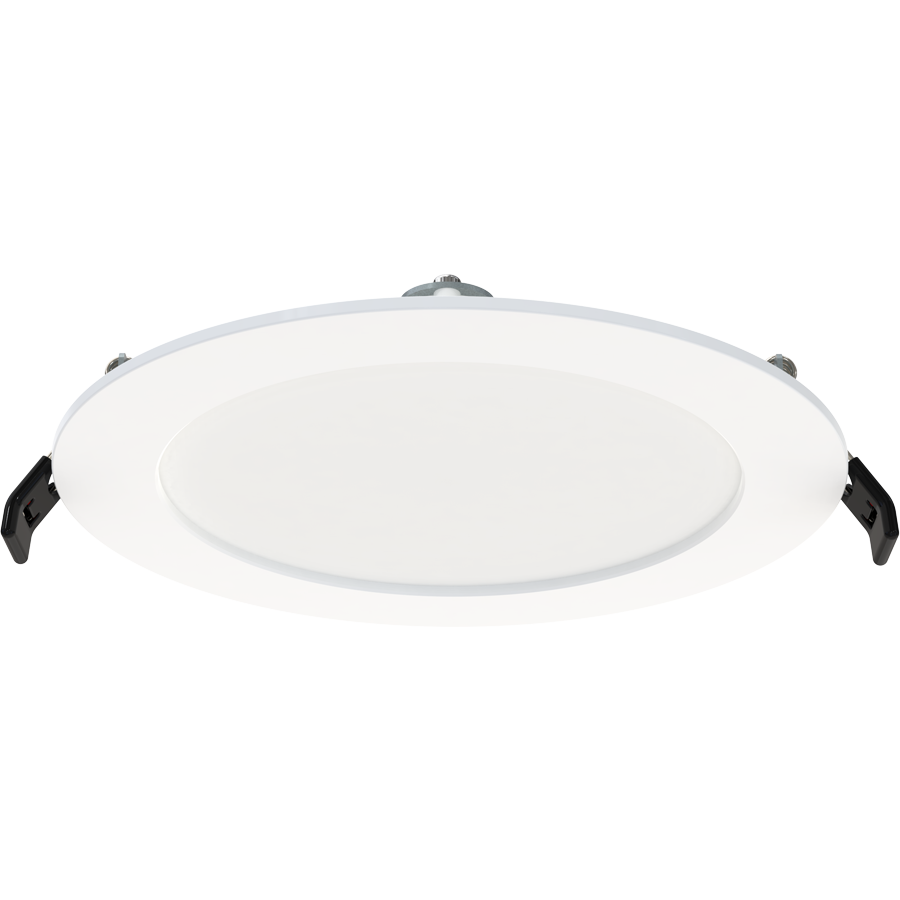 RAB Lighting Wafer34 6 In. Edge-Lit Recessed Downlight, 13W, CRI90, CCT Selectable, TRIAC Dimmable, 12-Pack, WFR34-6/BP