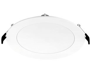 RAB Lighting 6 in RGB Wafer Downlight, 13W, 2200-6500K RGB, 120V, SmartShift, White, WFR6/RGB