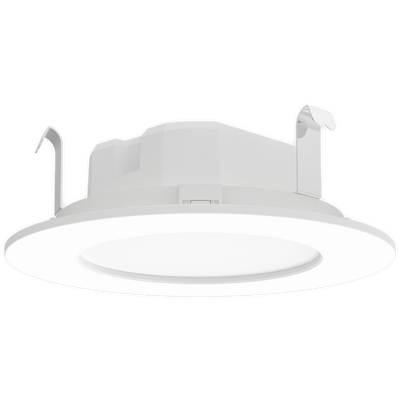RAB Lighting 4" LED Wafer Retrofit Downlight, Smooth Trim, 6 | 8 | 10W, CCT Selectable, 564 thru 926 Lumens, 120V, WFRETRO4