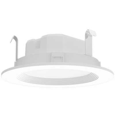 RAB Lighting 4" LED Wafer Retrofit Downlight, Baffle Trim, 6 | 8 | 10W, CCT Selectable, 561 thru 920 Lumens, 120V, WFRETRO4B