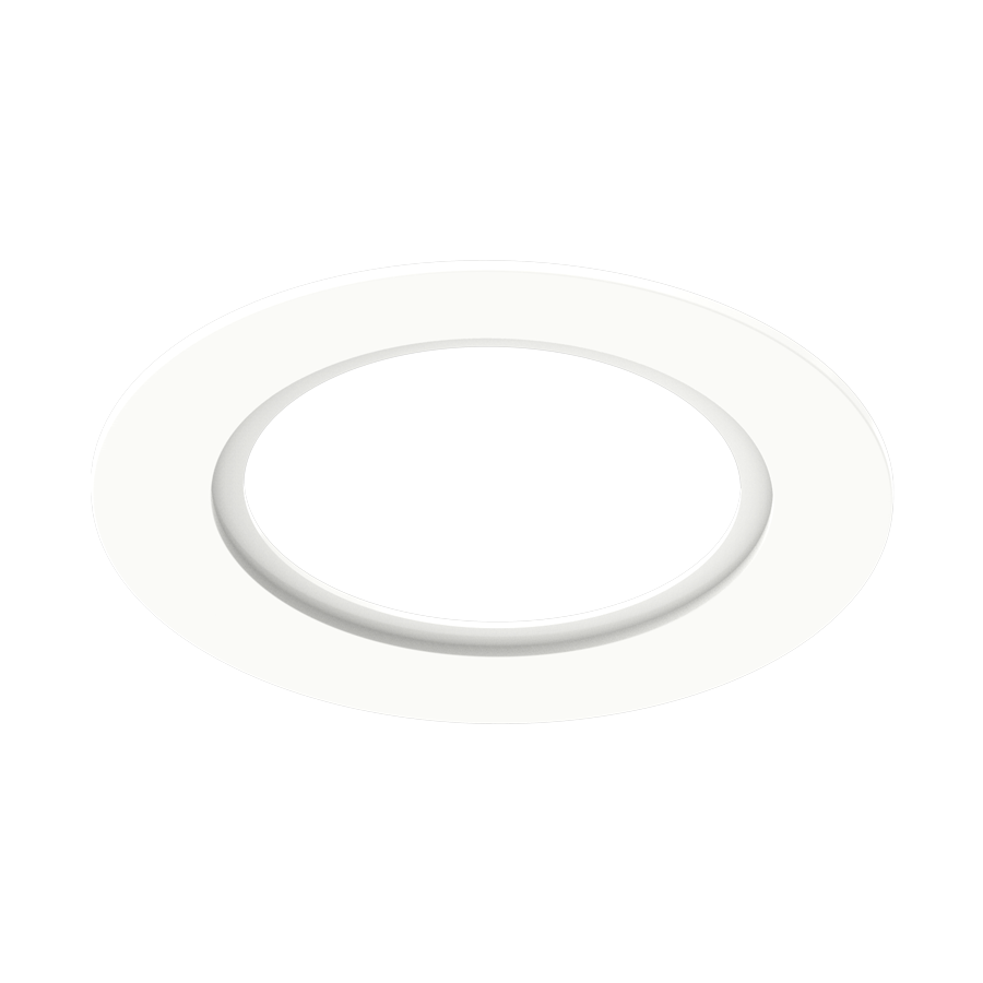 RAB Lighting Wafer Downlight Goof Ring 4"-6", WFRL-GOOF-4R-6R-W