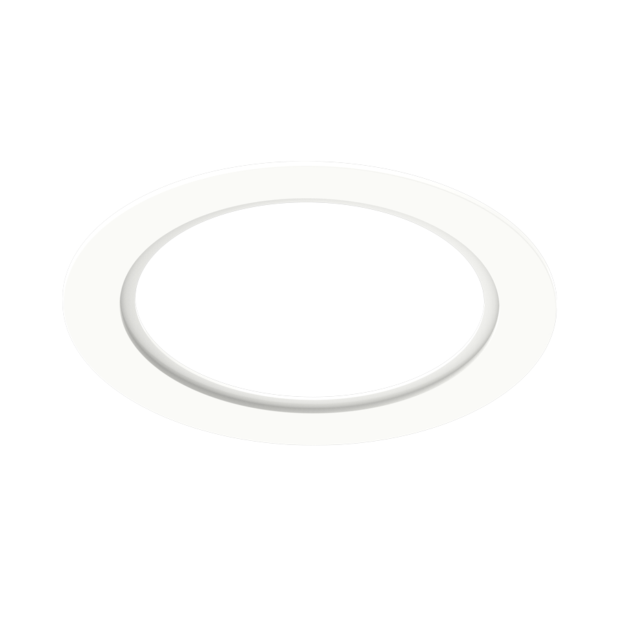 RAB Lighting Wafer Downlight Goof Ring 6"-8", WFRL-GOOF-6R-8R-W