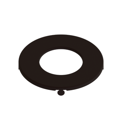 RAB Lighting WAFER Trim Ring, 3 In., Round, Smooth, Bronze, WFRL-TRIM-3R-BRS