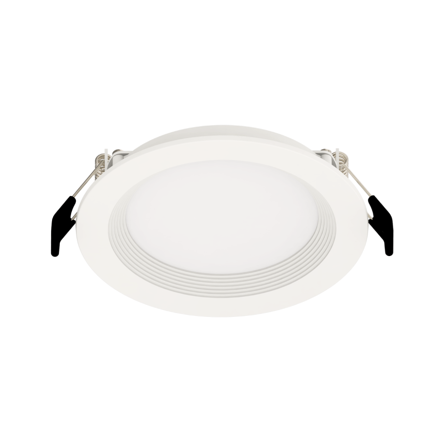 RAB Lighting 9 Watt 4" Lightcloud Blue LED Wafer Downlight, Bluetooth Controlled / Circadian SmartShift, 27K-65K, 550 Lumens, 120V, WFRL4R99TW120WB-SS-NS-LCB