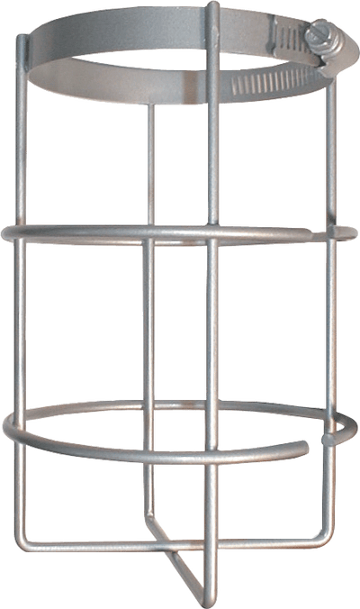 RAB Lighting Vaporproof Guard VBR F 200 Series Wire Clamp Flat Bottom, GD200BAR
