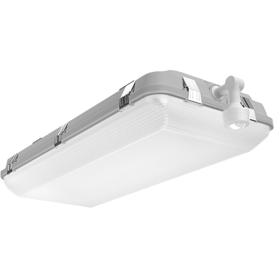 RAB Lighting WHALE 2 ft., 135/100/70W, CCT Selectable, Passive Infrared Sensor, Gray, WHALE2H/PIR