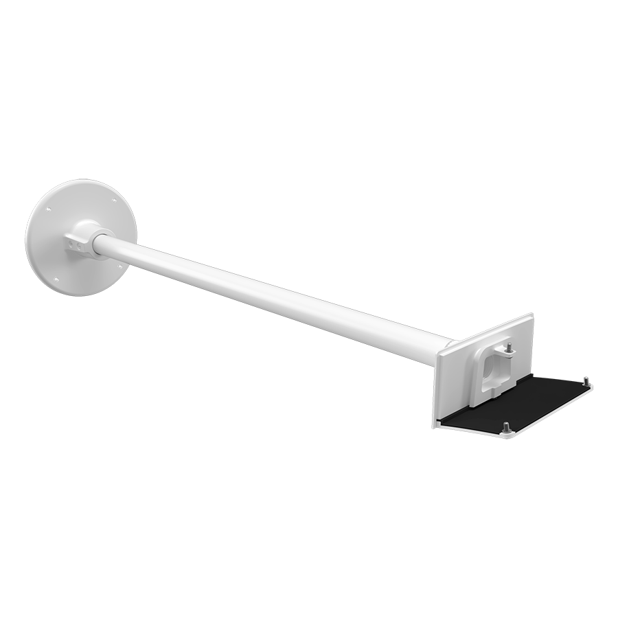RAB Lighting Arm, 24 In., WPLEDS Compatible, White, ARM24SW