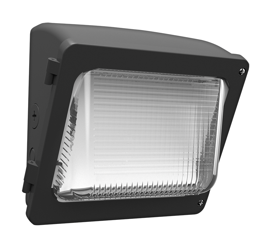 RAB Lighting WPX Field-Adjustable LED Wall Pack, 30 | 20 | 15W, CCT Selectable, Photocell, 120-277V, Bronze, WPX1