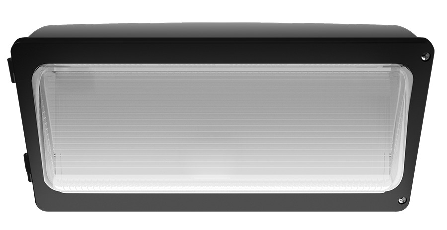 RAB Lighting WPX Field-Adjustable LED Wall Pack, 130 | 100 | 65W, CCT Selectable, Microwave Sensor, 480V, Bronze, WPX3/480/MVS