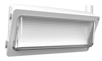 RAB Lighting WPX3 Wall Pack, 130/100/65W, CCT Selectable, 480V, LightCloud Control, White, WPX3W/480/LC