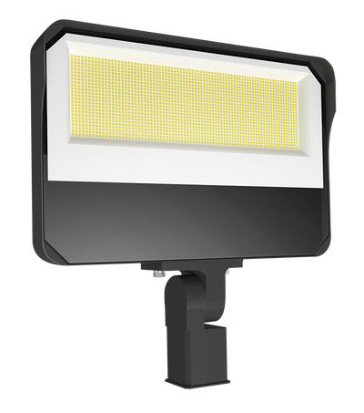 RAB Lighting High Output X34 LED Flood Light, Slipfitter Mount, CCT Selectable, 27,586 thru 55,697 Lumens, 120-277V, Bronze, X34-350SF