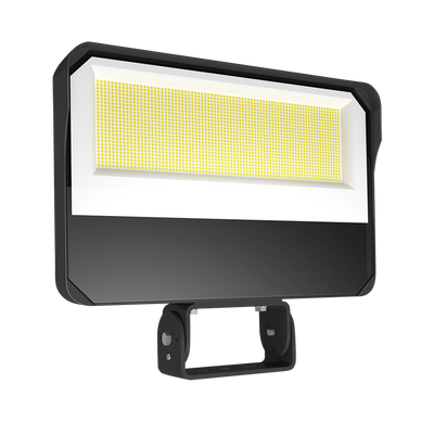 RAB Lighting High Output X34 LED Flood Light, Trunnion Mount, CCT Selectable, 31,886 thru 68,262 Lumens, 120-277V, Bronze, X34-450T