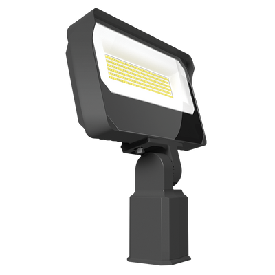 RAB Lighting X34L Area Light, 90W, RGB Tunable White, 120-277V, Slipfitter, Bronze, X34L/RGB