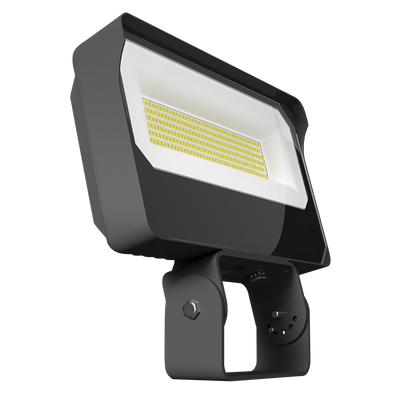RAB Lighting X34LT Area Light, 90W, RGB Tunable White, 120-277V, Trunnion, Bronze, X34LT/RGB