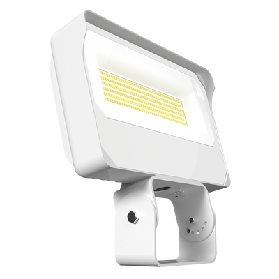 RAB Lighting X34LTW Area Light, 90W, RGB Tunable White, 120-277V, Trunnion, White, X34LTW/RGB