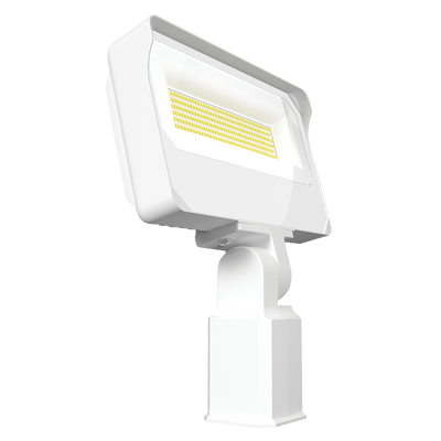 RAB Lighting X34LW Area Light, 90W, RGB Tunable White, 120-277V, Slipfitter, White, X34LW/RGB