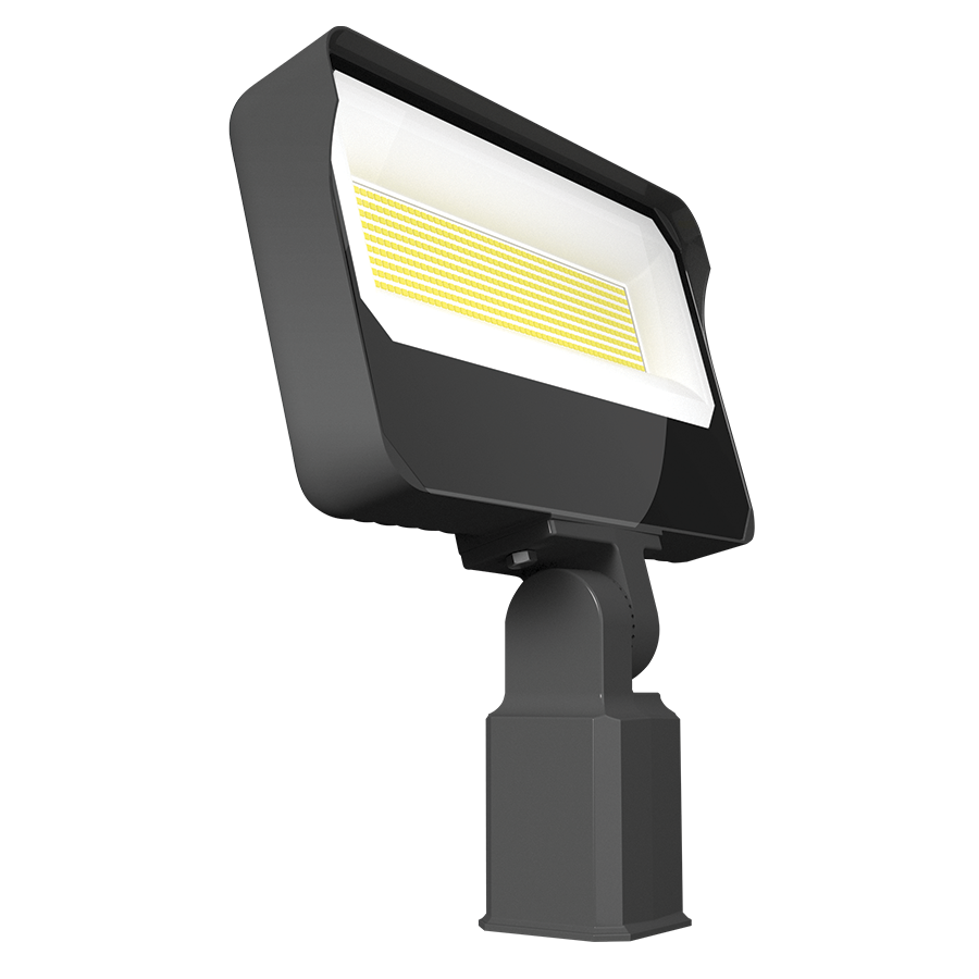 RAB Lighting X34 Slipfitter Flood Light, 160W, RGB + Tunable White, 120-277V, Bronze, X34XXL/RGB