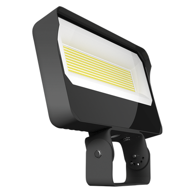 RAB Lighting X34 Trunnion Flood Light, 160W, RGB + Tunable White, 120-277V, Bronze, X34XXLT/RGB