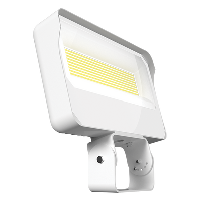 RAB Lighting X34 Trunnion Flood Light, 160W, RGB + Tunable White, 120-277V, White, X34XXLTW/RGB