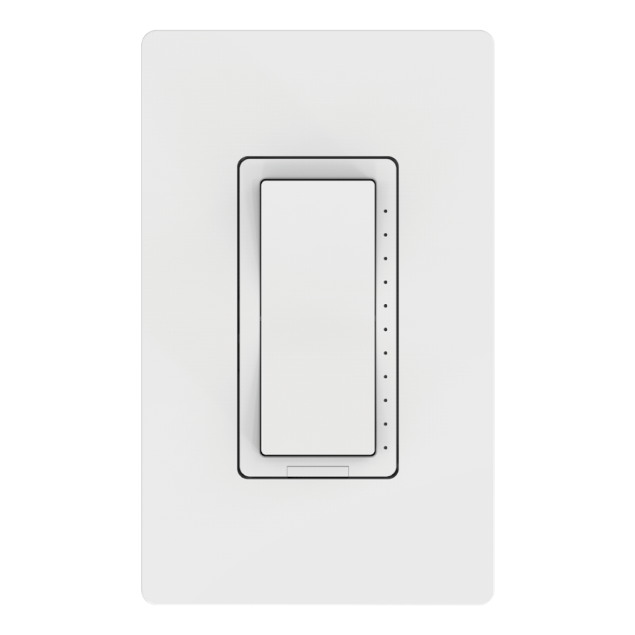 RAB Lighting LightCloud Blue Dimmer Bridge, TRIAC/ELV, 120-277V, Matte White, XDIM/BRIDGE/LCB