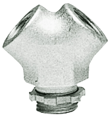 RAB Lighting Y Adaptor, Plastic, Natural