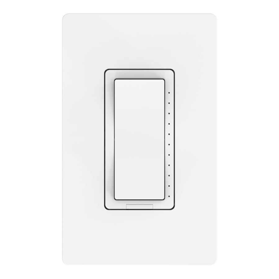 RAB Lighting LightCloud Blue Wireless Dimming Switch, 120-277V, White, ZDIM/LCB